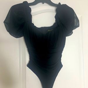 Black bodysuit